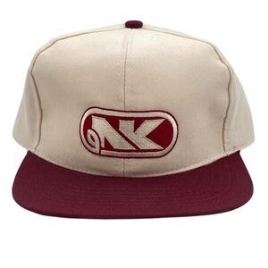 Vintage NK Northrup King Company Strap Back Trucker Hat 2-Tone‎